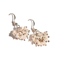 Load image into Gallery viewer, Pearl Ball Silver Earrings