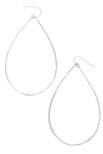 Load image into Gallery viewer, Large drop wire earrings
