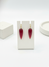 Load image into Gallery viewer, Velvet Flame Earrings