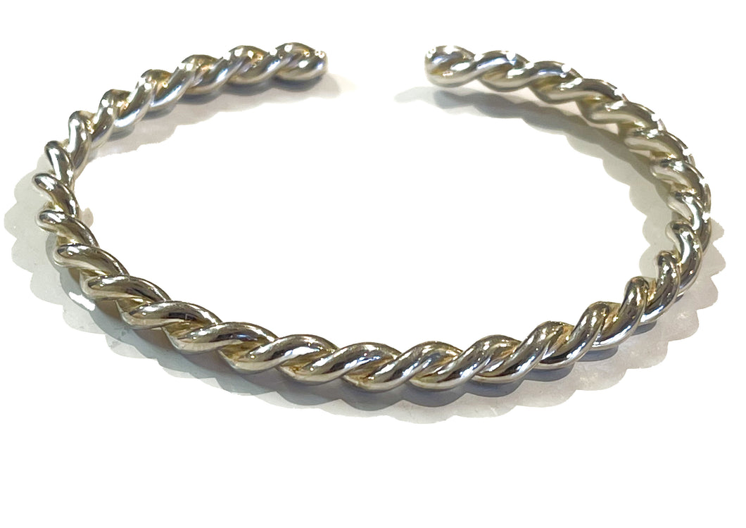 Twisted bangle