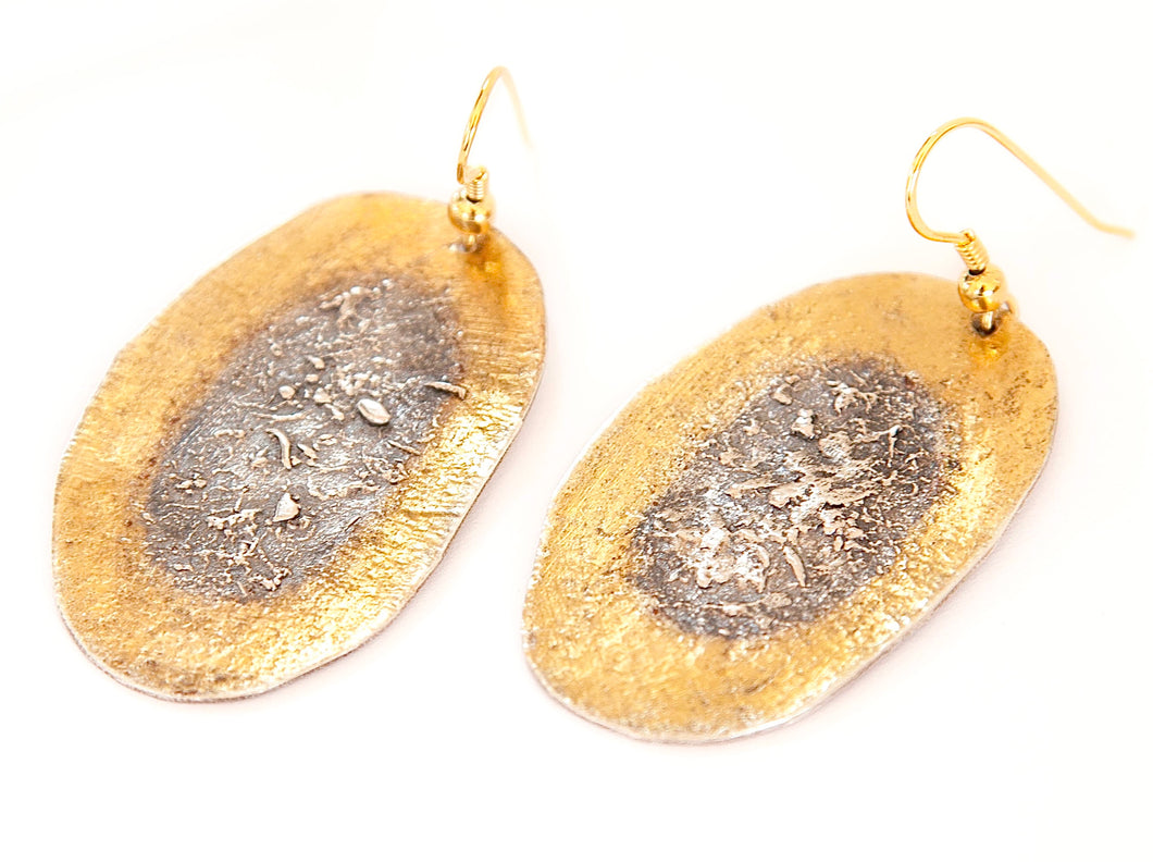 Golden Eclipse Earrings