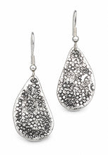 Load image into Gallery viewer, Textured Tear Earrings