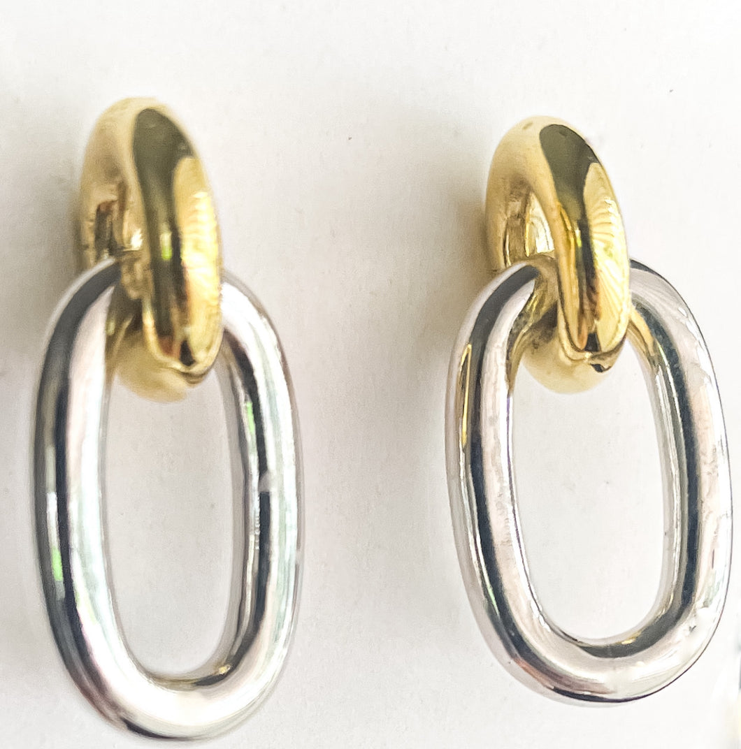 Dual Link Earrings