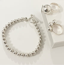 Load image into Gallery viewer, Triple Silver Ball Ring