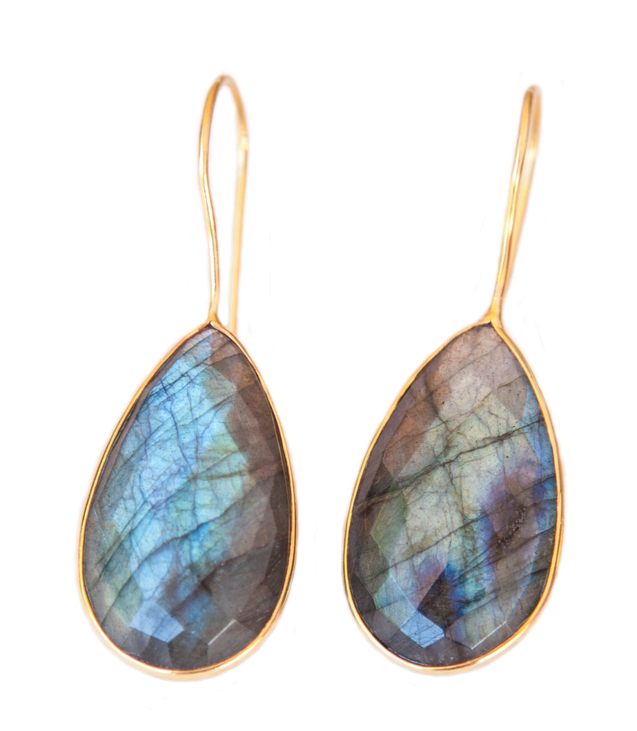 Labradorite Drop Earrings