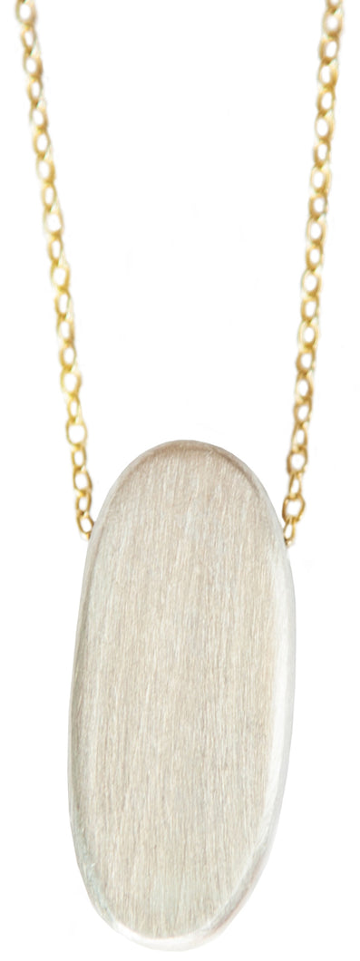 Silver Nugget Necklace