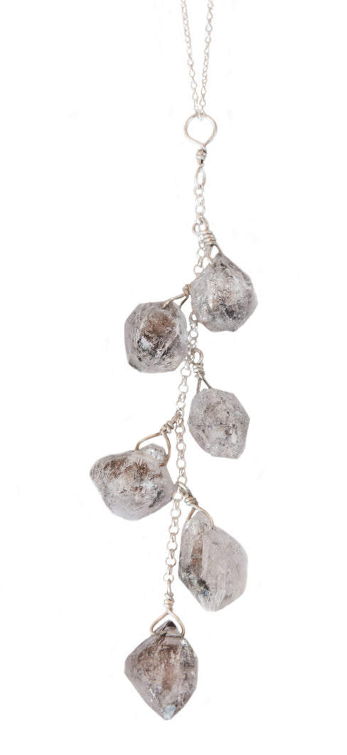 Clear Quartz Chain Necklace