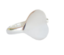 Load image into Gallery viewer, Heart Silver Ring