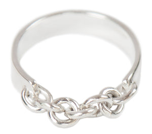 Silver Chain Ring