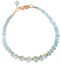 Load image into Gallery viewer, Aquamarine Bracelet