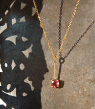 Load image into Gallery viewer, Pink Tourmaline Petite Necklace