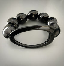 Load image into Gallery viewer, Chunky balck bracelet